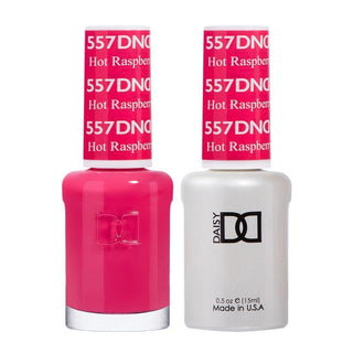 DND Gel & Polish Duo - 557 Pink Colors - Hot Raspberry