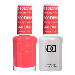 DND Gel & Polish Duo - 560 Orange Colors - Orange Ville, UT