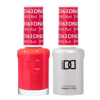 DND Gel & Polish Duo - 563 Red Colors - DND Red