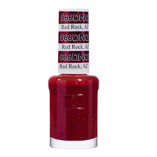 DND Nail Lacquer - 566 Red Colors - Red Rock, AZ