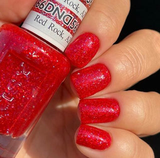 DND Gel Polish - 566 Red Colors - Red Rock, AZ