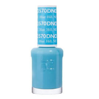 DND Nail Lacquer - 570 Blue Colors - Blue Hill, NE