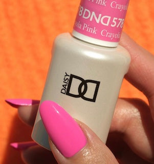 DND Gel Polish - 578 Pink Colors - Crayola Pink