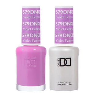 DND Gel & Polish Duo - 579 Purple Colors - Violet Femmes