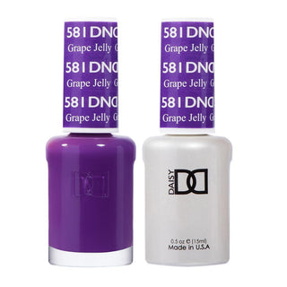 DND Gel & Polish Duo - 581 Purple Colors - Grape Jelly