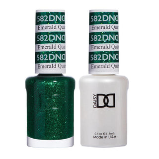 DND Gel & Polish Duo - 582 Green Colors - Emerald Quartz