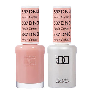 DND Gel & Polish Duo - 587 Neutral Colors - Peach Cream