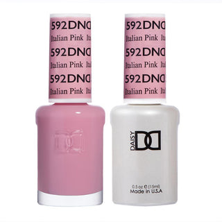 DND Gel & Polish Duo - 592 Pink Colors - Italian Pink