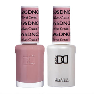 DND Gel & Polish Duo - 595 Brown Colors - Velvet Cream