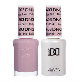 DND Gel & Polish Duo - 603 Neutral Colors - Dolce Pink