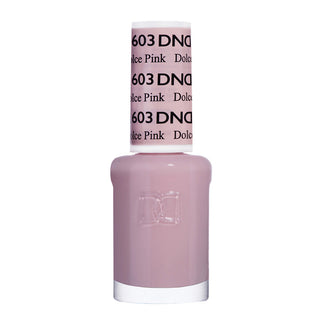 DND Nail Lacquer - 603 Neutral Colors - Dolce Pink