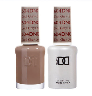 DND Gel & Polish Duo - 604 Gray Colors - Cool Gray