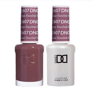 DND Gel & Polish Duo - 607 Brown Colors - Hazelnut