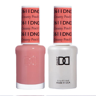 DND Gel & Polish Duo - 611 Beige Colors - Creamy Peach