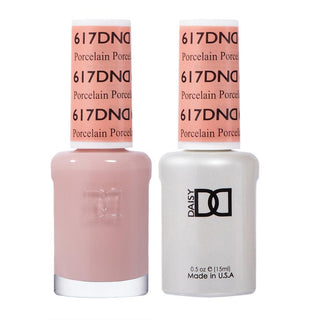 DND Gel & Polish Duo - 617 Beige Colors - Porcelain