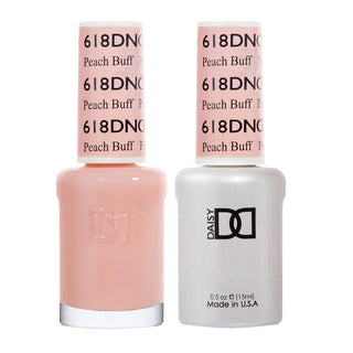 DND Gel & Polish Duo - 618 Beige Colors - Peach Buff