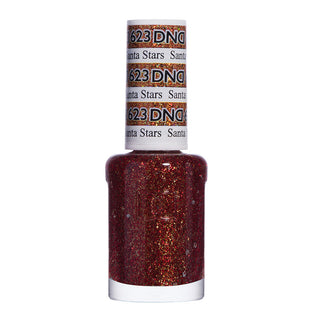 DND Nail Lacquer - 623 Glitter Colors - Santa Stars