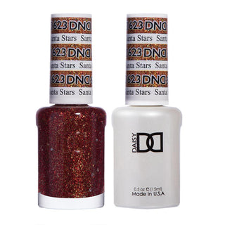 DND Gel & Polish Duo - 623 Glitter Colors - Santa Stars