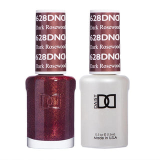 DND Gel & Polish Duo - 628 Brown Colors - Dark Rosewood