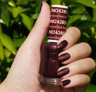 DND Gel Polish - 628 Brown Colors - Dark Rosewood