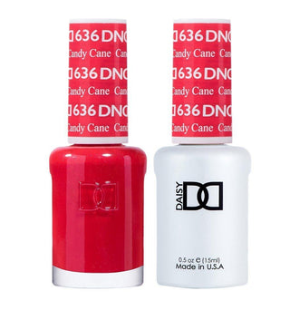 DND Gel & Polish Duo - 636 Red Colors - Candy Cane