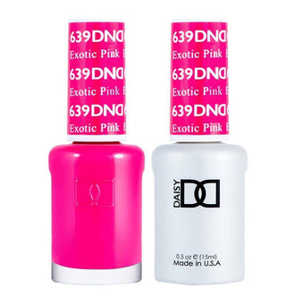 DND Gel & Polish Duo - 639 Pink Colors - Exotic Pink