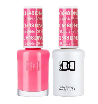 DND Gel & Polish Duo - 648 Pink Colors - Strawberry Bubble