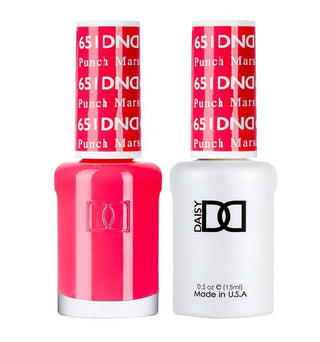 DND Gel & Polish Duo - 651 Coral Colors - Punch Marshmallow