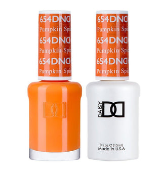 DND Gel & Polish Duo - 654 Orange Colors - Pumpkin Spice