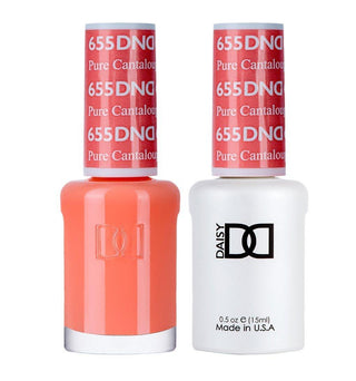 DND Gel & Polish Duo - 655 Orange Colors - Pure Cataloupe