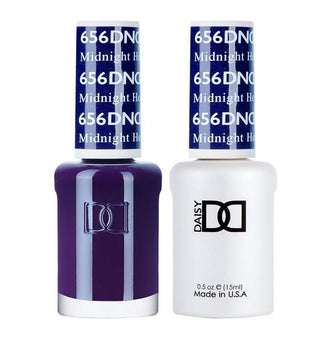 DND Gel & Polish Duo - 656 Purple Colors - Midnight Hour