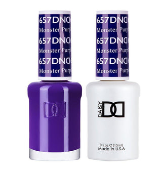 DND Gel & Polish Duo - 657 Purple Colors - Monster Purple