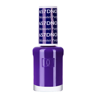 DND Nail Lacquer - 657 Purple Colors - Monster Purple