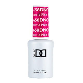 DND Gel Polish - 658 Pink Colors - Basic Plum