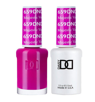 DND Gel & Polish Duo - 659 Pink Colors - Majestic Violet