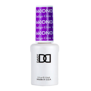 DND Gel Polish - 660 Purple Colors - Indigo Glow