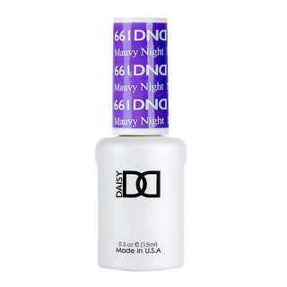 DND Gel Polish - 661 Purple Colors - Mauvy Night