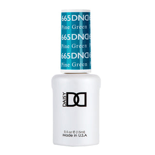 DND Gel Polish - 665 Green Colors - Pine Green