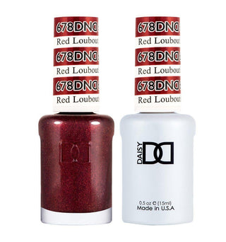 DND Gel & Polish Duo - 678 Red Colors - Red Louboutin