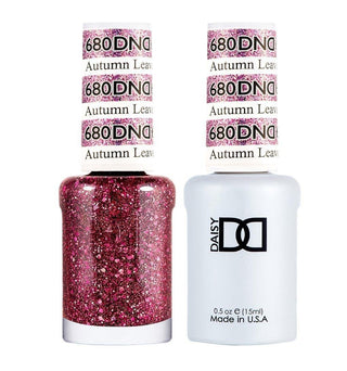 DND Gel & Polish Duo - 680 Pink Colors - Autumn Leaves