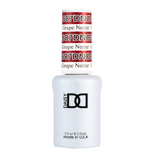 DND Gel Polish - 687 Red Colors - Grape Nectar