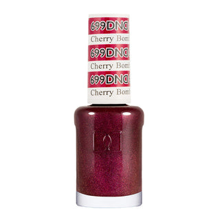 DND Nail Lacquer - 699 Purple Colors - Cherry Bomb