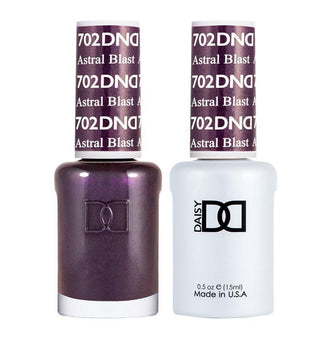 DND Gel & Polish Duo - 702 Purple Colors - Astral Blast