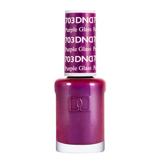 DND Nail Lacquer - 703 Purple Colors - Purple Glass