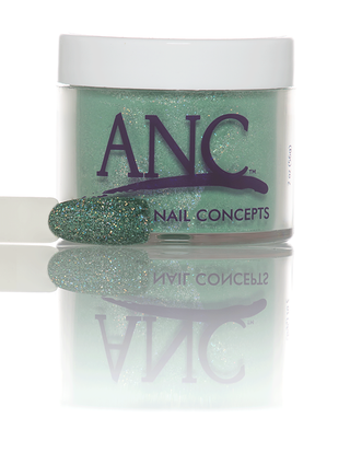 AND Dip Powder #70 Deep Green Glitter