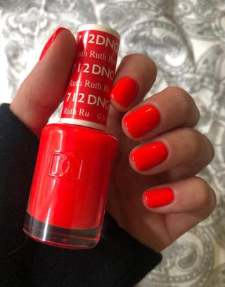 DND Gel & Polish Duo - 712 Red Colors - Ruth