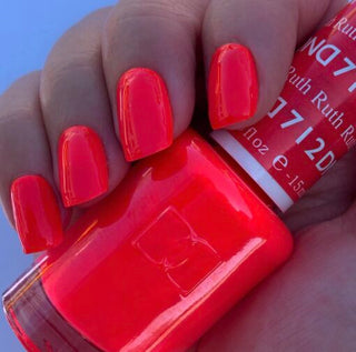 DND Gel & Polish Duo - 712 Red Colors - Ruth