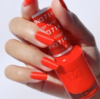 DND Gel Polish - 714 Orange Colors - Ginger