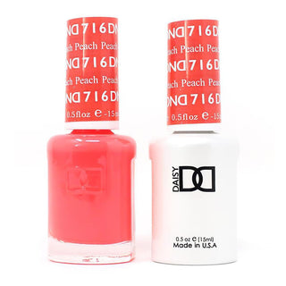 DND Gel & Polish Duo - 716 Coral Colors - Peach