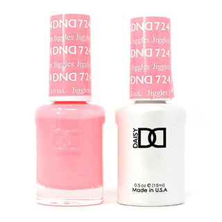 DND Gel & Polish Duo - 724 Pink Colors - Jiggles